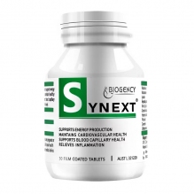 Biogency Synext 澳洲小绿瓶辅酶Q10槲皮素姜黄素复合维生素NAD+营养补充剂 30粒
