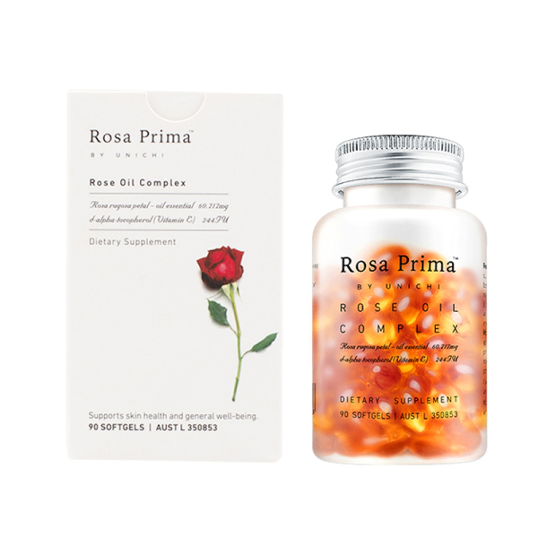 Unichi 玫瑰精油胶囊 90粒
