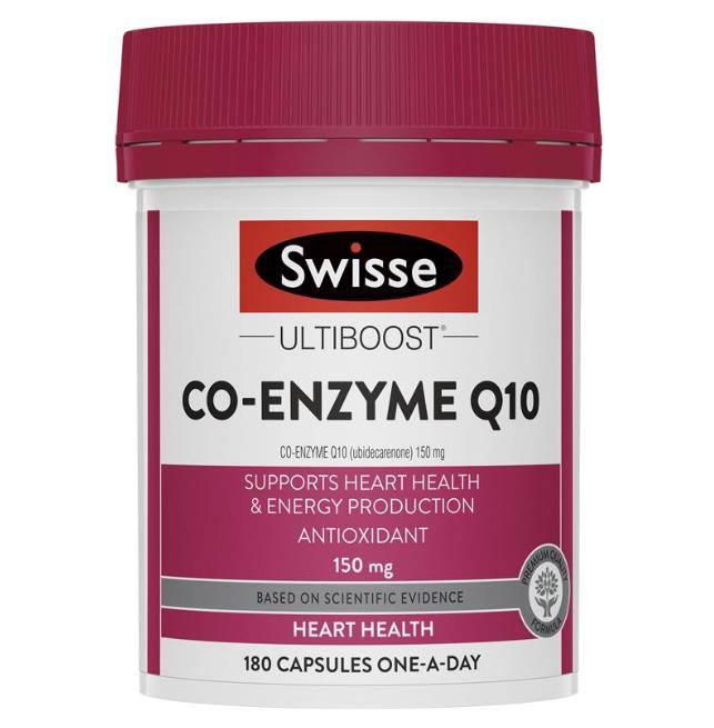 Swisse 辅酶Q10 150mg Co Enzyme Q10 150mg 180粒