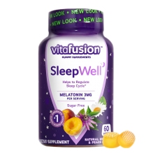 vitafusion褪黑素sleepwell退黑素片vf睡眠糖安瓶软糖