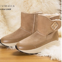 FDUGG1916雪地靴 时尚秋冬 女士雪地靴 1916 澳洲 防水羊皮毛一体