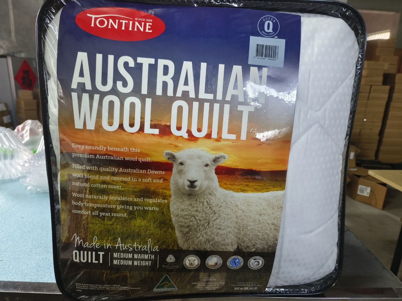 【限时特惠】澳洲tontine唐斯羊毛被澳洲羊毛被 春秋被 冬被