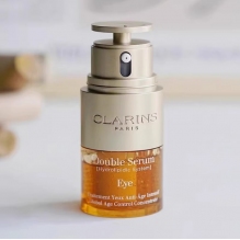 娇韵诗双萃眼霜焕活眼部精华液20ML保湿淡化细纹紧致二合一