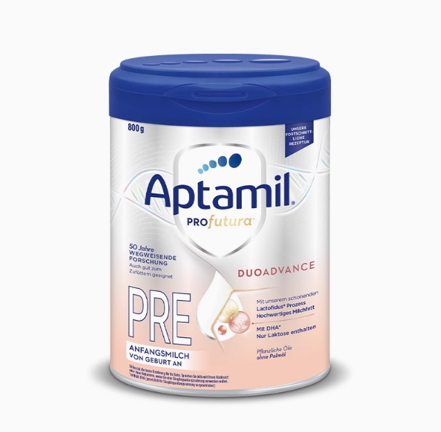 德国爱他美白金版pre阶段德爱白金HMO配方初生婴幼儿0-6个月牛奶粉