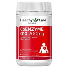 Healthy Care HC辅酶Q10软胶囊 200mg 80粒 26.6月