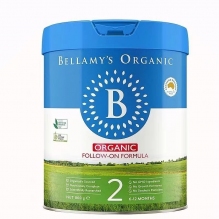 新包装Bellamy’s贝拉米有机二段900g  6罐极速发货包直邮