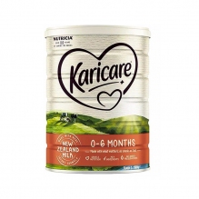 可瑞康(Karicare) 婴儿配方牛奶粉 1段(0-6个月) 900g 