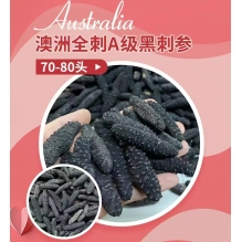 澳洲野生海参全刺黑刺参A级500g 