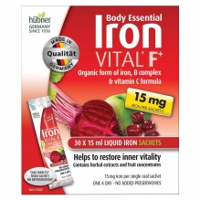 Hubner 贺柏娜赫本娜 Body Essential Iron Vital 铁元液补铁液（30条便利装） 15ml*30条